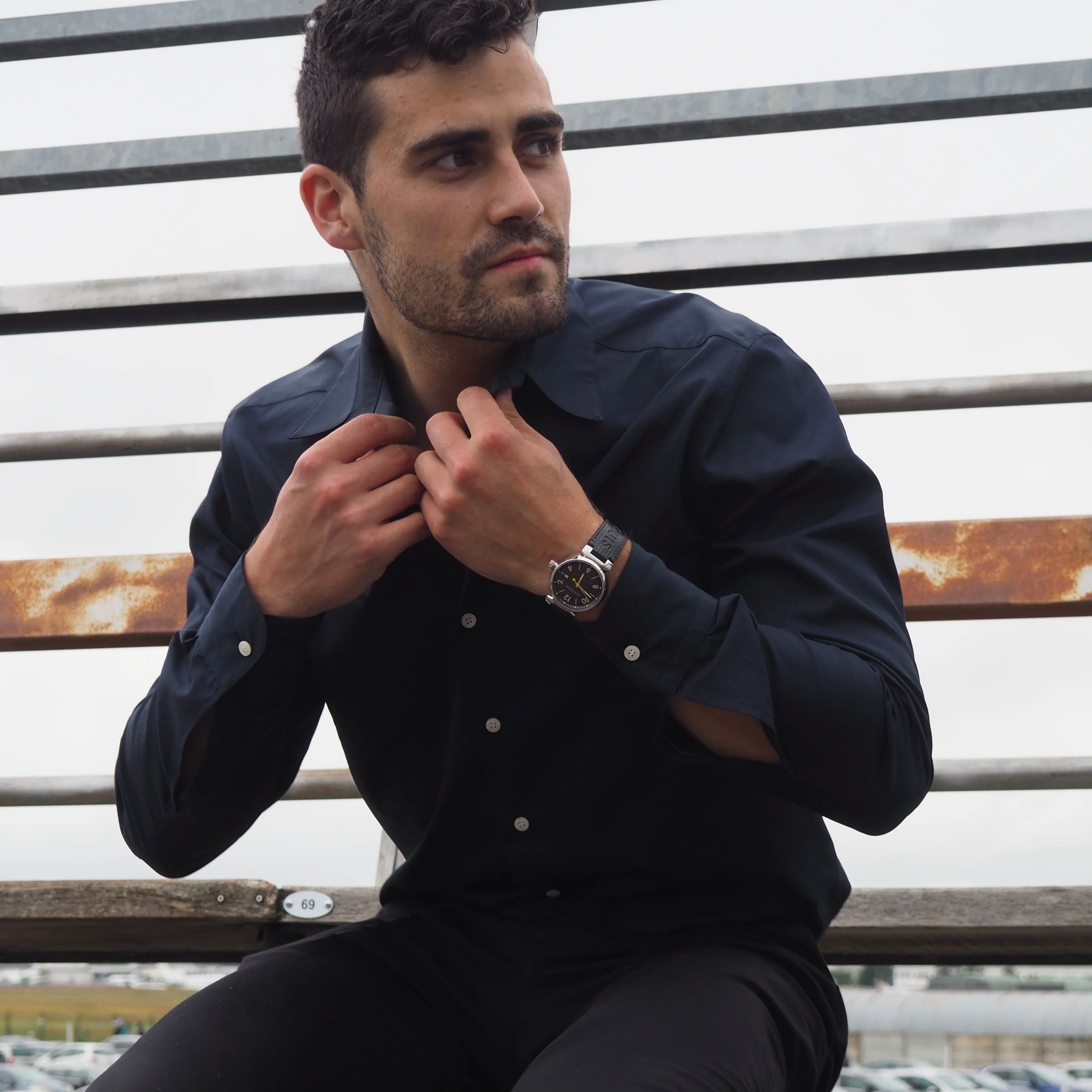 S Habiller Quand Chemise Pour Homme Musclé Chemise Habillée En