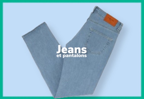 les pantalons et les jeans fabriqués en France