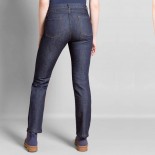 Jeans Anais confort bleu taille standard coupe droite