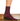 Socquette chevron bordeaux Brillo made in France de la Maison Broussaud 