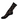 Chaussettes Leopards noires made in France par Maison Broussaud