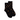 Chaussettes glands noir femme made in france par Maison Broussaud