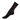 Chaussettes le bouquet noir made in France par Maison Broussaud