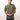 T-shirt Romain maille piquée col rond kaki manches courtes par DAO
