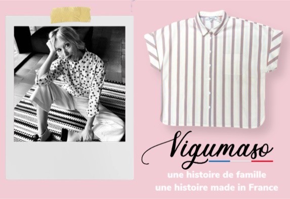 Vigumaso, une marque de vêtements made in France inspirante et tendance.
